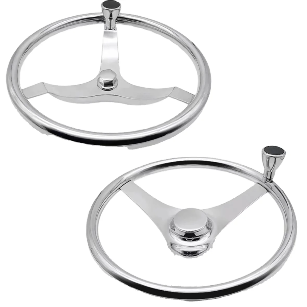 High Quality OEM 316 Stainless Steel casting service Marine Steering Wheel New Hot Sale Boat Fitting with Spoke Marine Hardware