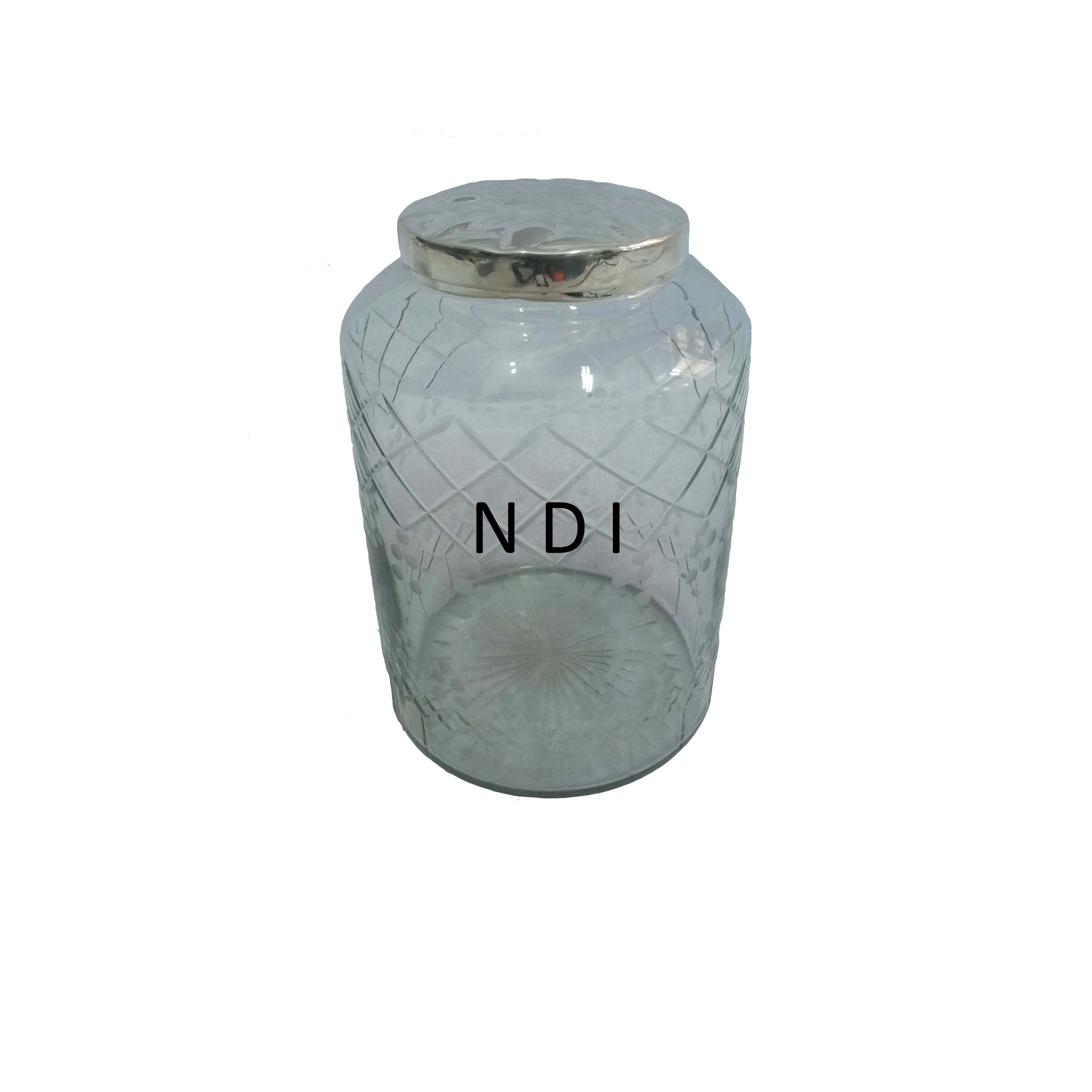  Домашнее ежедневное использование стеклянная банка для хранения меда и джема индивидуального размера с серебряной крышкой декоративная Мейсона пищевых продуктов