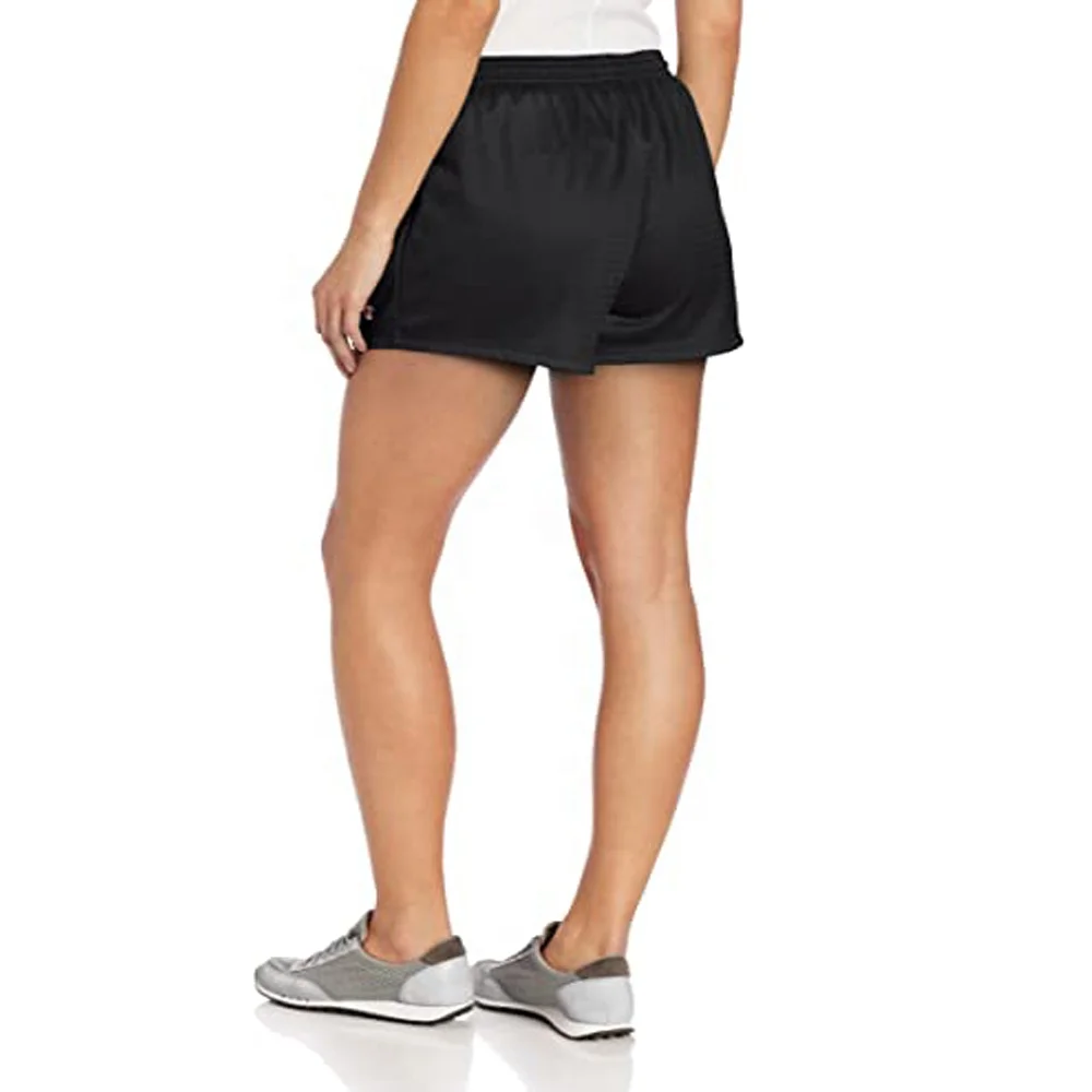 100% nylon and    Imported Drawstring closure Machine Wash Soccer shorts made with moisture absorbing fabric comfortable