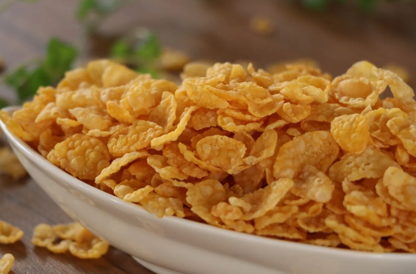 Toasted Corn Flake bulk breakfast cereal