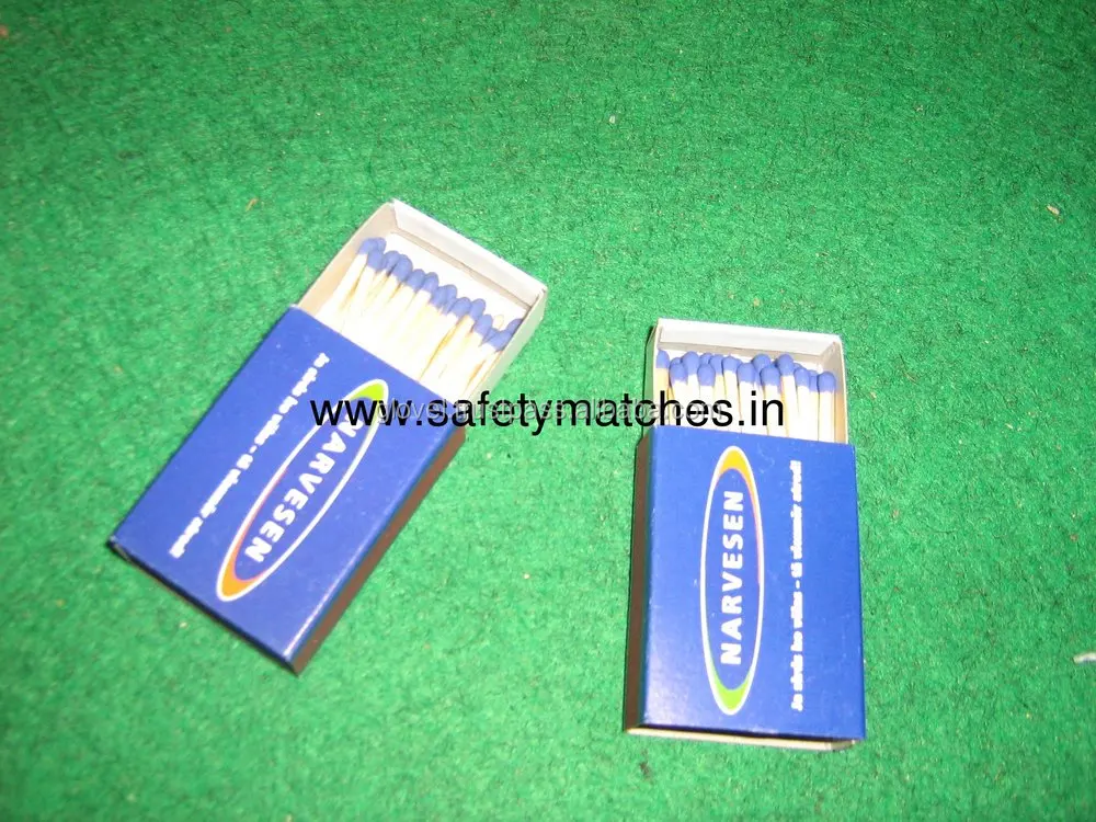 Top quality Household Matches customized logo with box size 51 X 35 X 14 MM side friction Dotted Plain exporter from India
