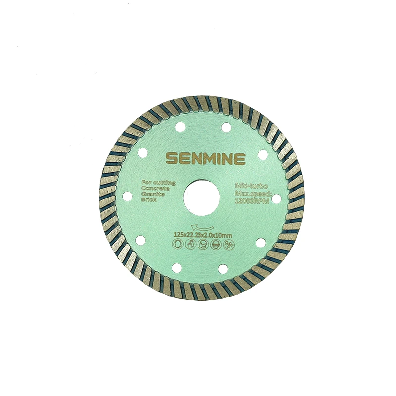 Hot Pressing 110mm discos de corte diamantado Stone Diamond Saw Blade for Online Sale