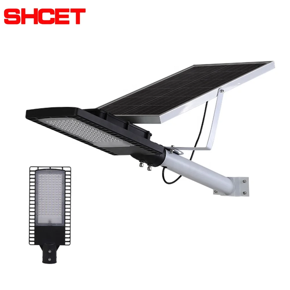 Уличные светодиодные уличные фонари на солнечной батарее 30 Вт 60 120 150 от SHCET