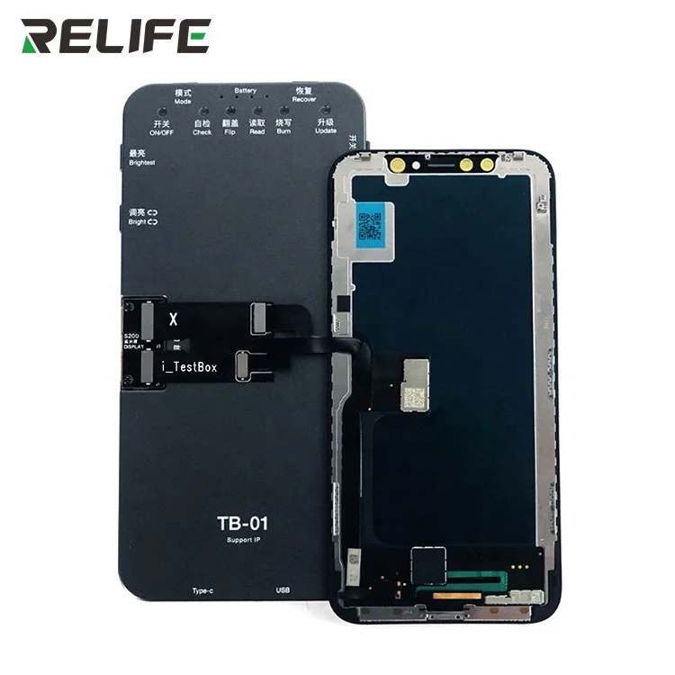 Обновление RELIFE TB-01 IP IP12/12Pro/12ProMax/12Mini подходит для экрана 6S-12 тестовый бокс дисплей/сенсорный/3D и т.