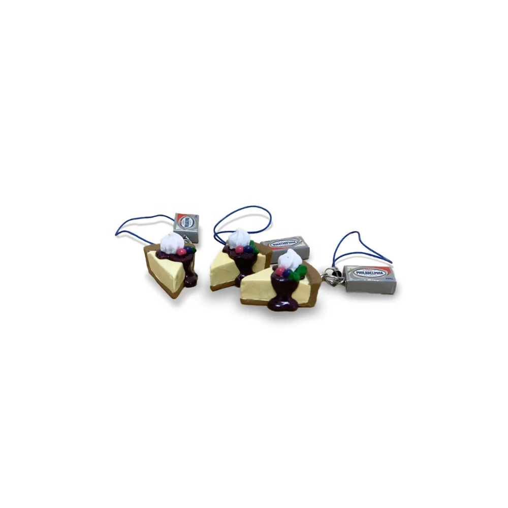 Сумка-брелок для ключей с изображением Филадельфии сыра