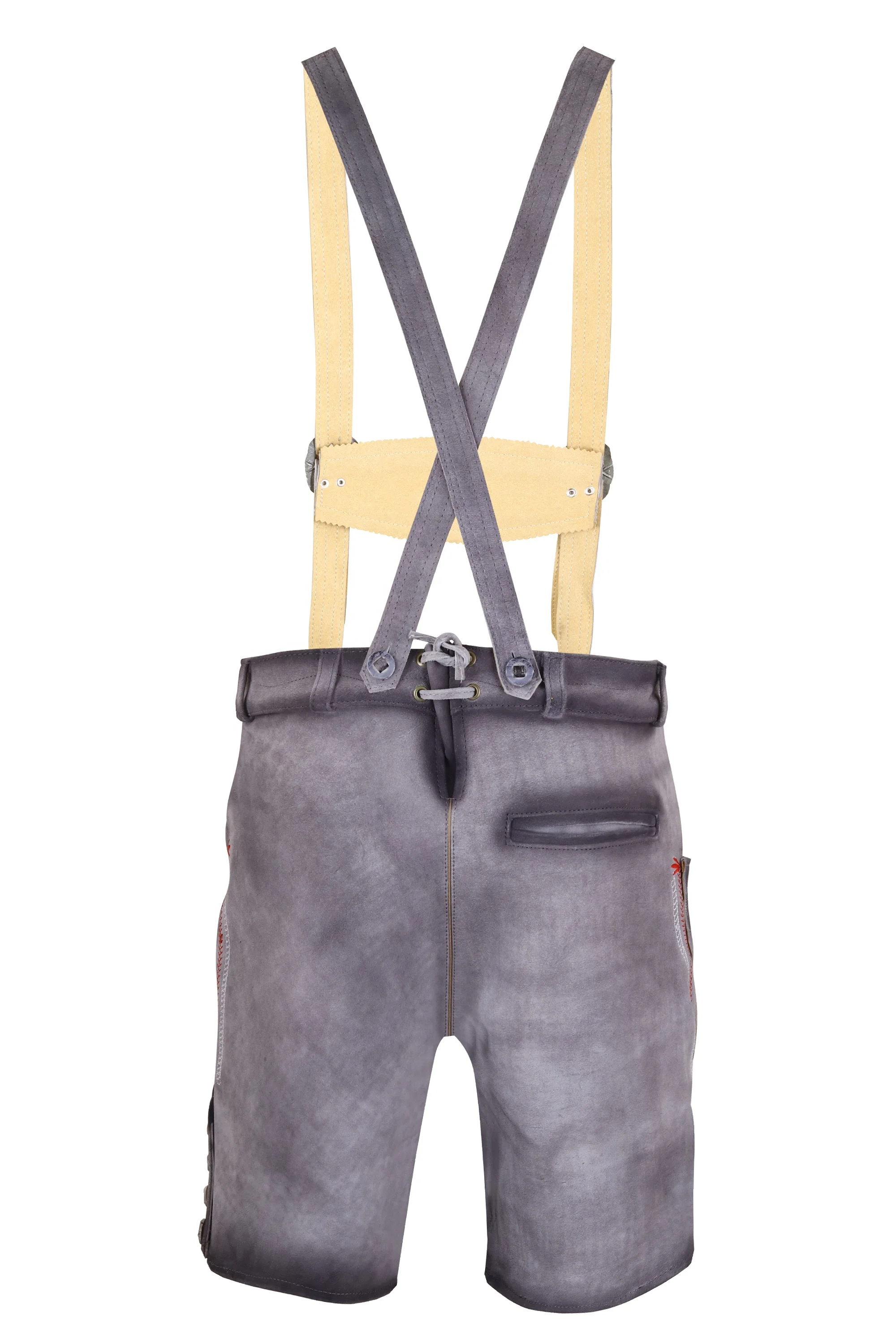 Trachten Lederhosen Herren kurz - oktoberfest bavarian kurz lederhose 2024
