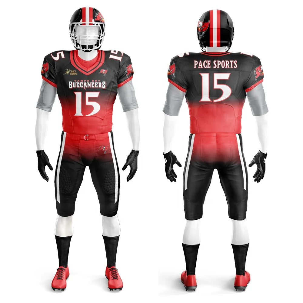 OEM Custom Blank American Football Practice Jerseys Wholesale Sublimation Design American Football Uniforms For Youth