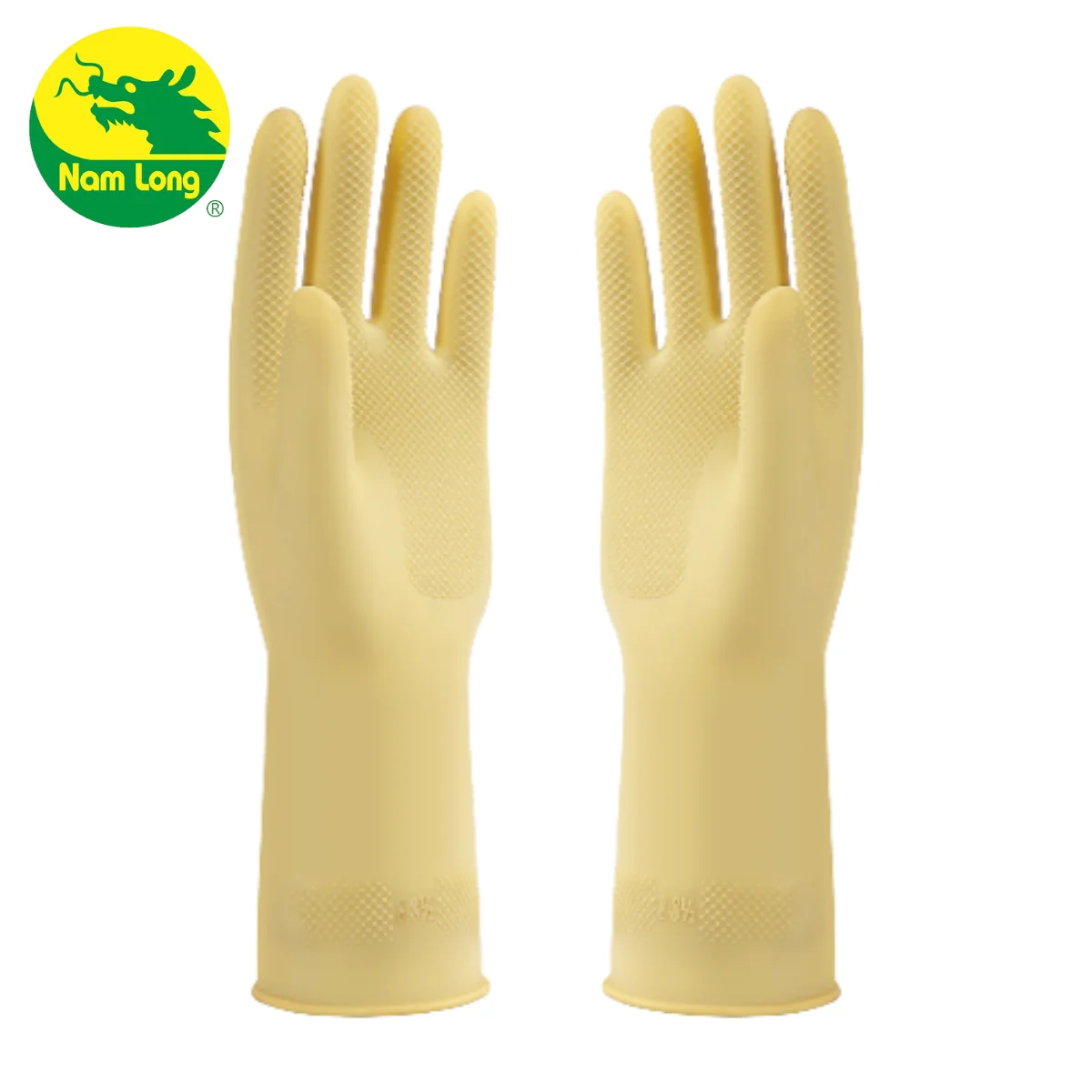 Nam Long Rubber Gloves Vietnamese Premium Choice for Hand Protection Protect Hands From Scratches and Abrasion  Medium Gloves