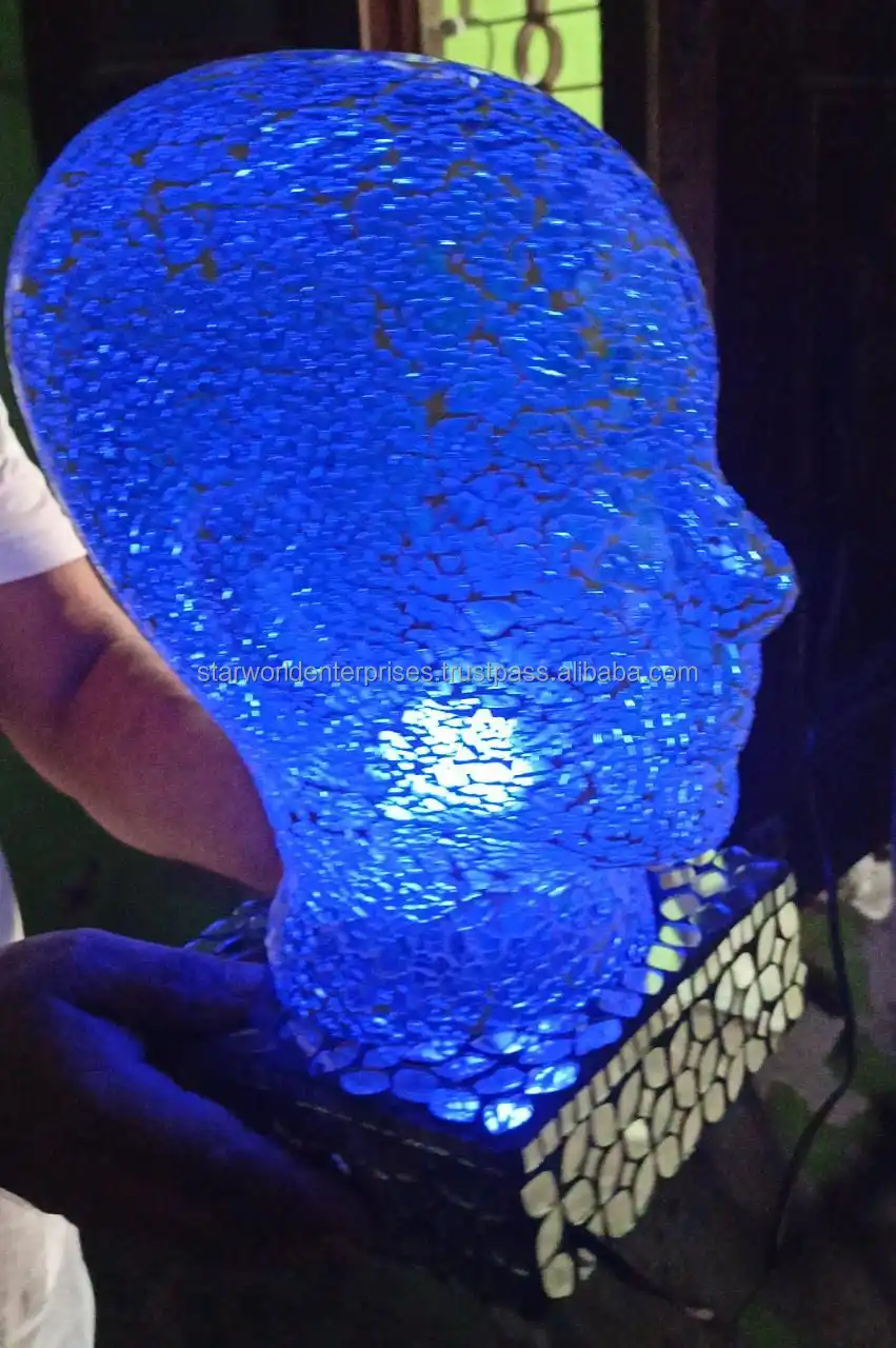 mosaic Glass table lamp super quality mosaic side table lamp antique table lamp made in india