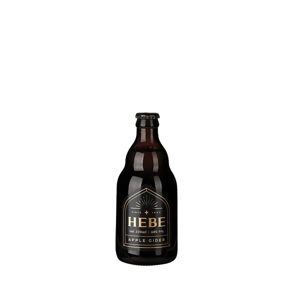 HEBE Apple Cider Dry Alcohol Glass bottle 330ml ABV 9% high quality korean Alcohol Liquor Apple Flavor