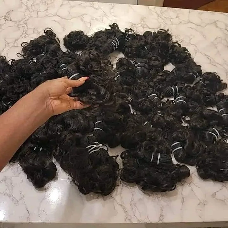 High Quality Super Double Drawn Bone Straight Hair Bundles Extensions Virgin Cuticle Aligned Hair Raw Hair Vendor