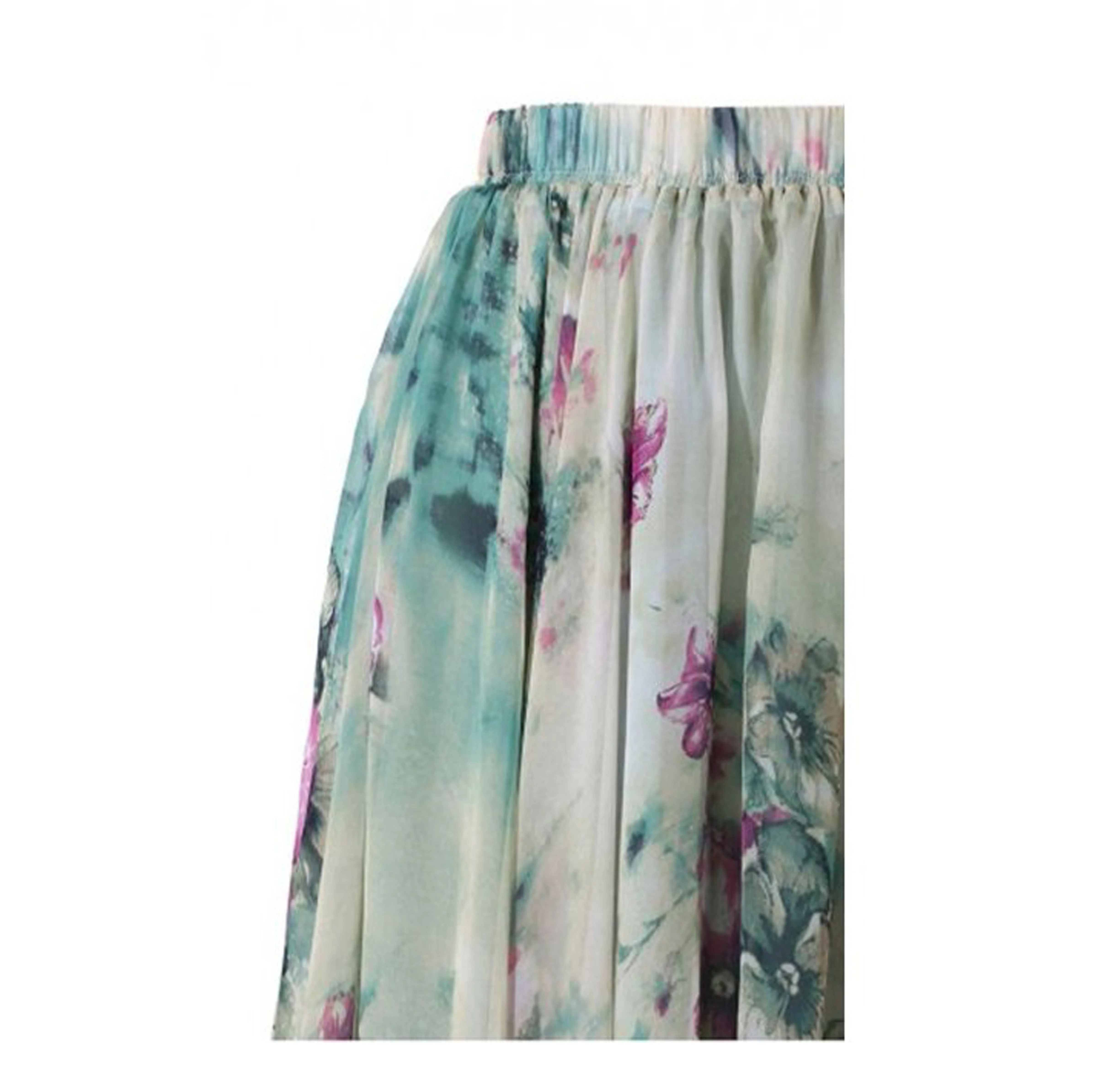 New Classic Design Hippy Women Summer Floral Long Maxi Skirt Dress for girls and Women soft and comfortable