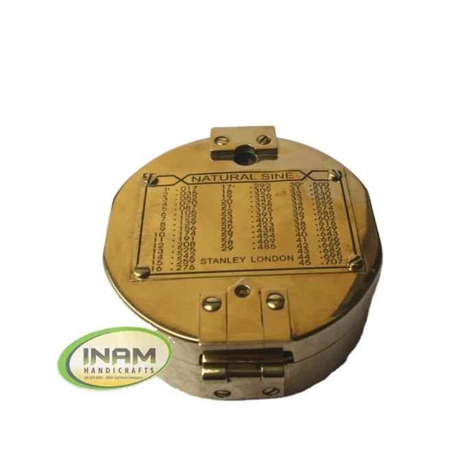 Vintage style pure cast brass detailed Brass compass, by INAM HANDICRAFTS Nautical brass compass,