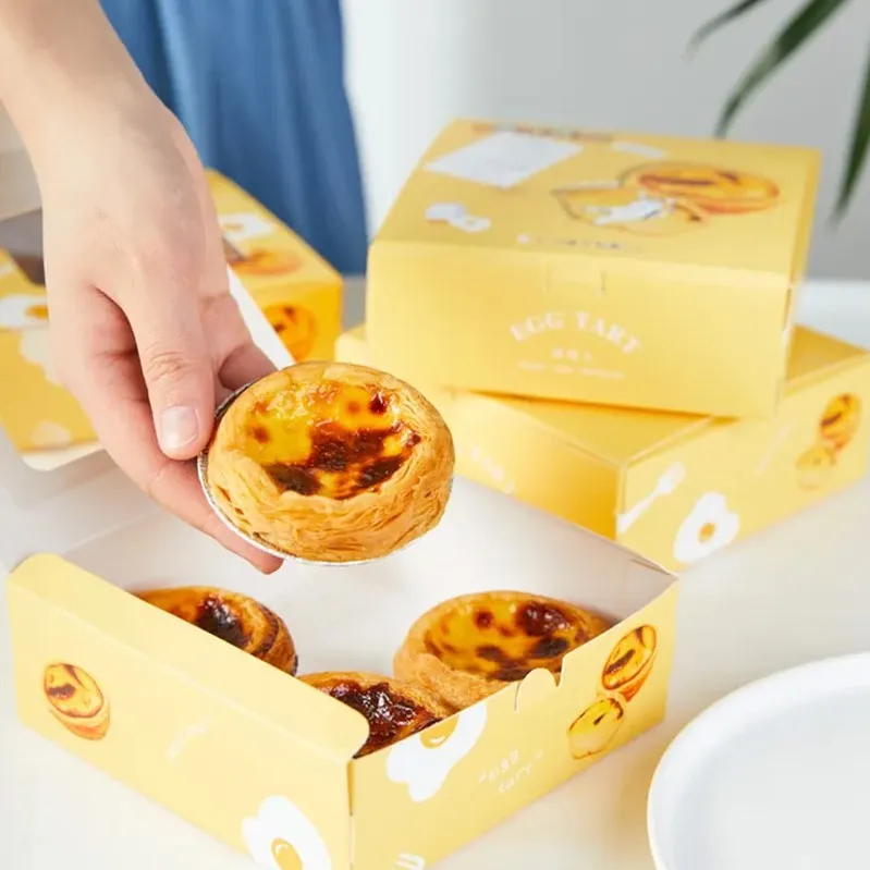 Customized Size Wholesale Small Pastry Cake Packaging Gift Box Food paper boxes