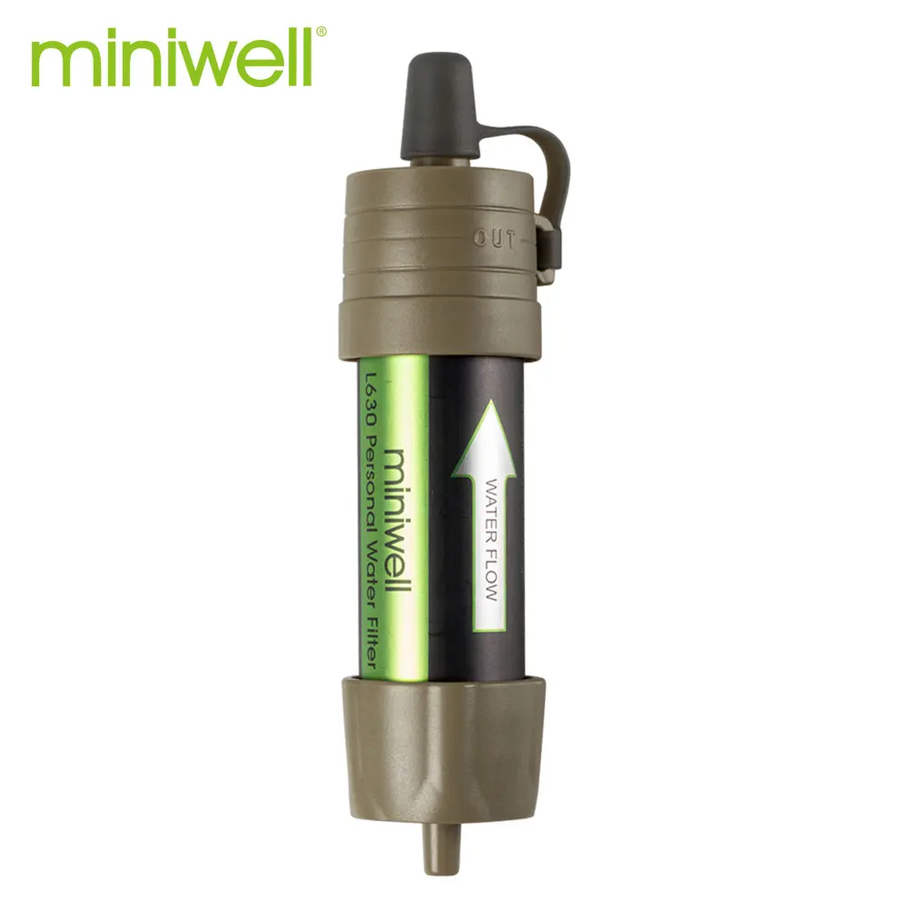 Miniwell Camping Water Filter L630 - Turn Natural Water into Drinking Water