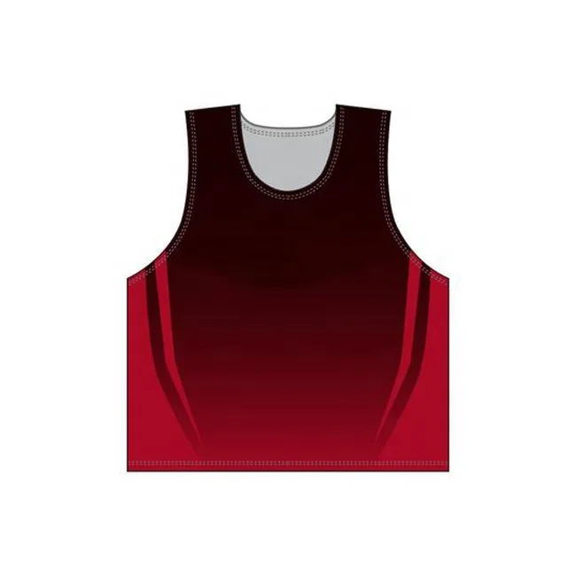 Custom Youth Training Numbered Jersey Printed Lacrosse Reversible Pinnies