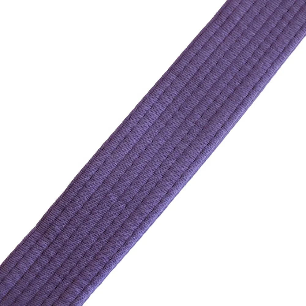 Custom 160cm - 360cm Various Colors Durable Belts 100% Cotton Martial Art Bjj Judo Karate Taekwondo Black Belts