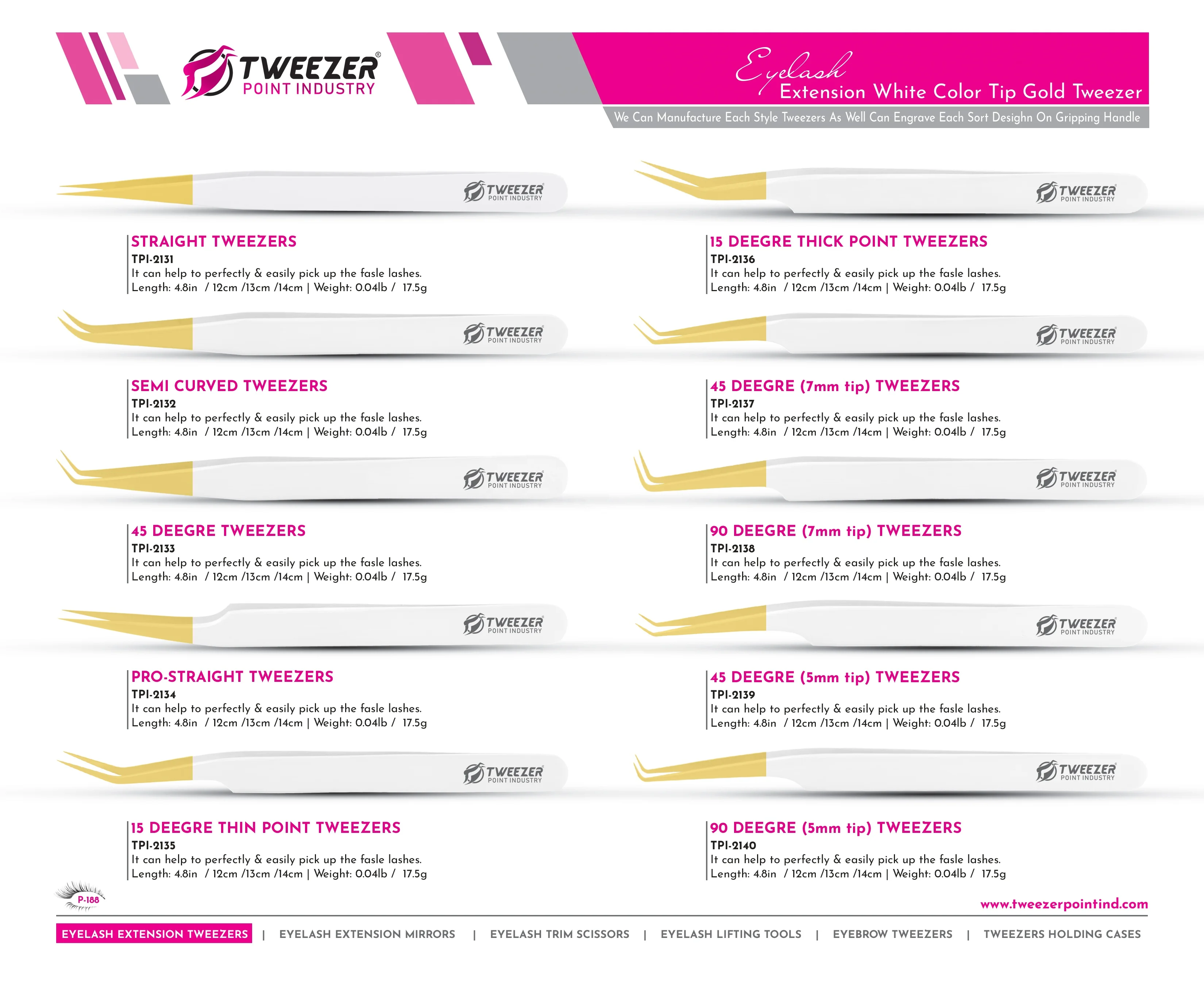 Multipurpose Custom Color Stainless Steel Best Price private label isolation volume eyelash tweezers