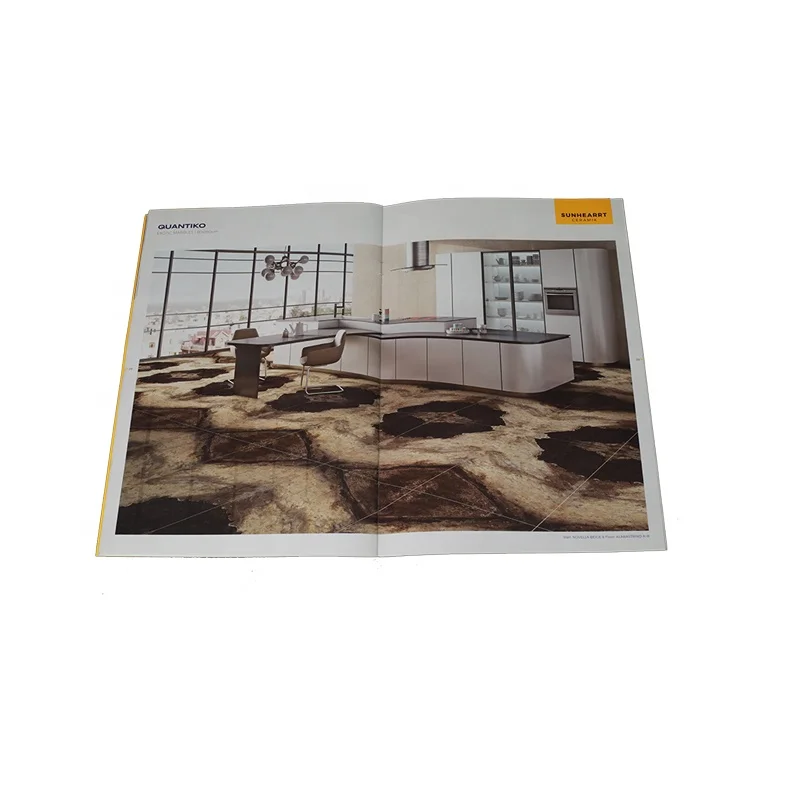 A4 Size Magazine Professional Factory Customized Catalog Brochure Printing Booklet Printing Offset Printing Paper & Paperboard