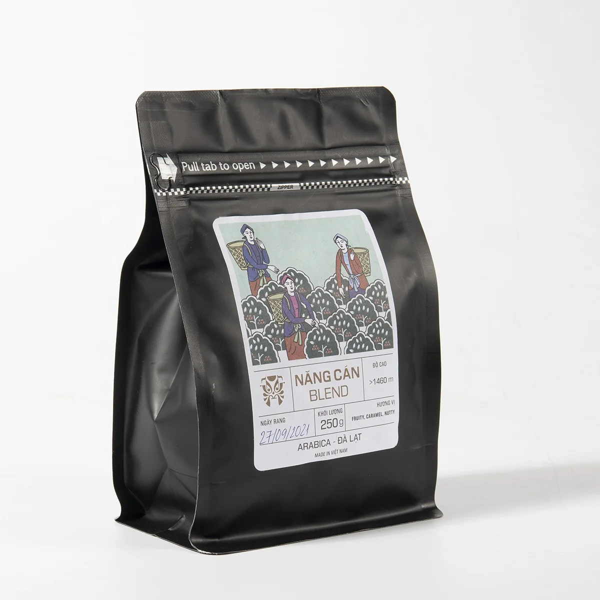 Лучшая конкурентоспособная вьетнамская карамель, фруктовый орех, можно смешивать арабику, жареные целые зерна, кофейные зерна, цена