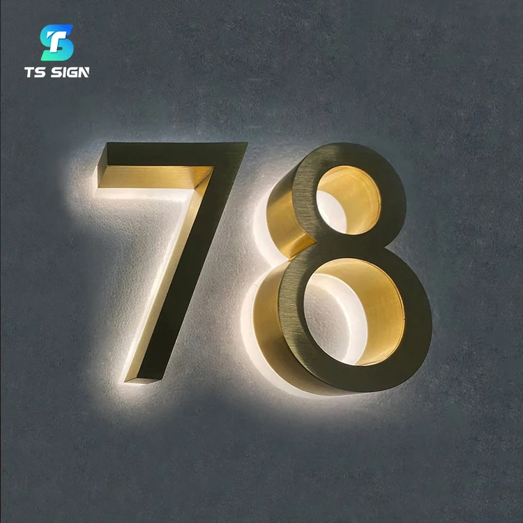 Custom Metal Sign Volvo Backlit Channel Letter 3D Signs Led Illuminated letter For Shop Front