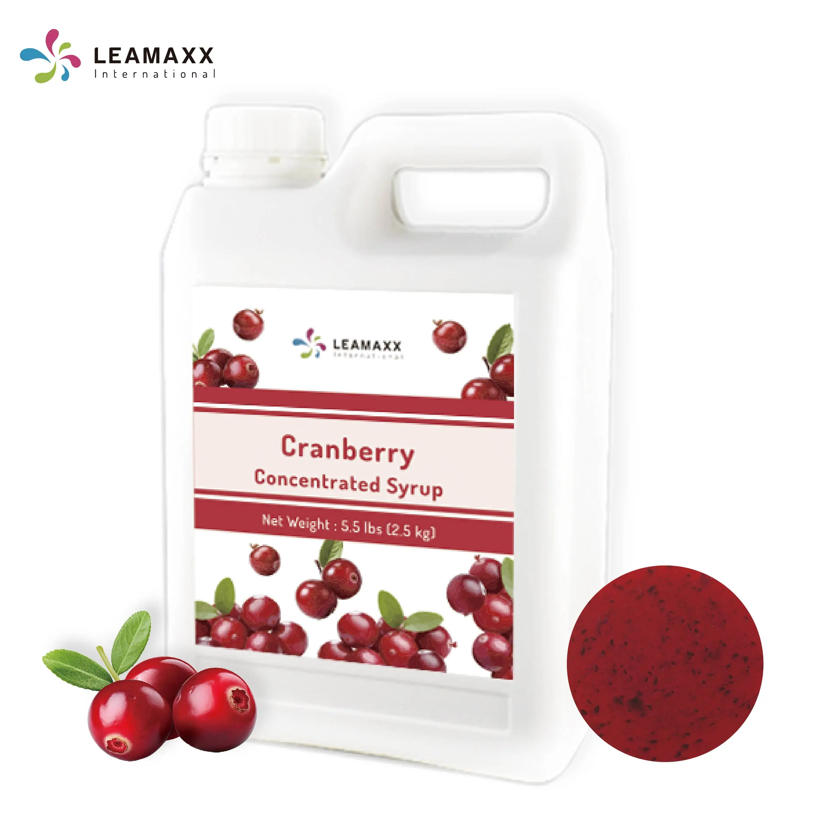 2024 Taiwan Premium Concentrated Fruit Syrup Cranberry Flavor Fruit Syrup for bubble tea shop wholesale