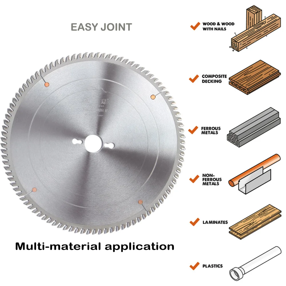High Quality Industrial Circular Carbide Tipped Saw Blades TCT Circular Saw Blade For Metal Cutting