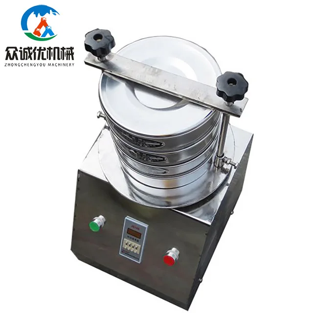 Standard Sieve Shaker Machine Vibrating screening granularity analysis  Lab Test Vibrating Screen