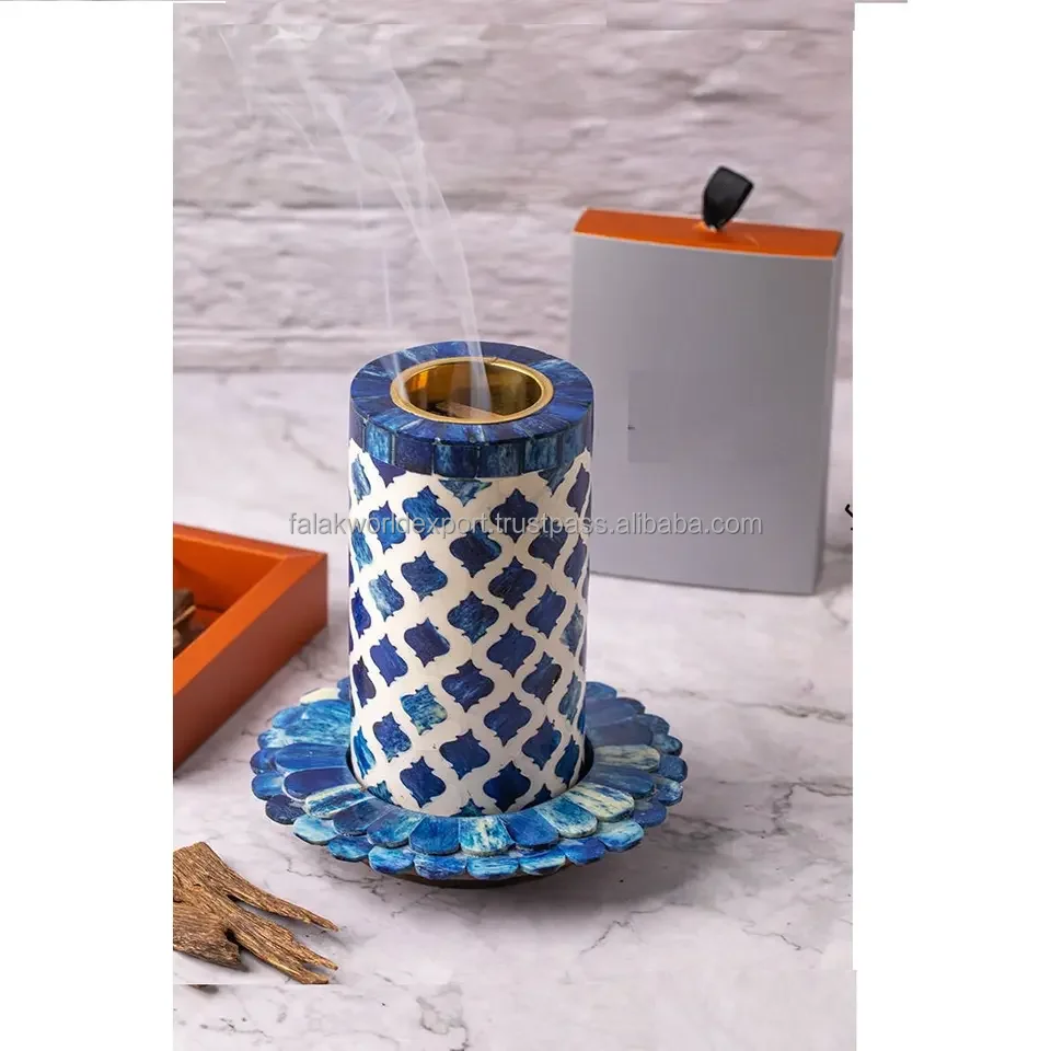 Классический дизайн с высококачественным перламутровым подсвечником и стильным использованием для украшения дома из Индии