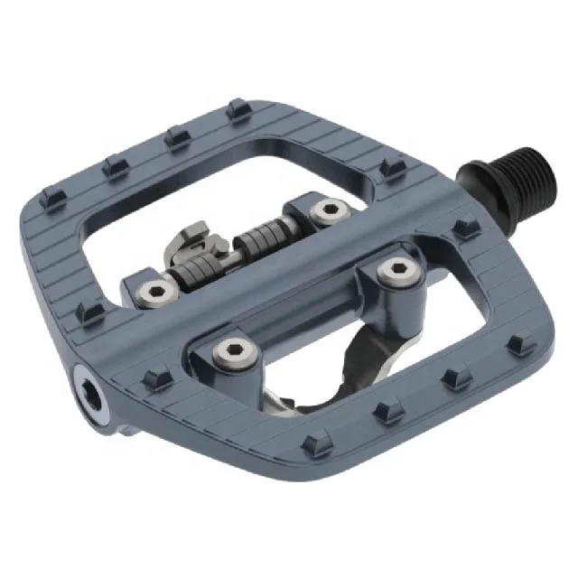 Clip less Bicycle Pedal LANDON Aluminum 6061 Bike Pedals Ball Bearing Mountain Self-locking CNC Machined Cr-Mo Cycling MTB Road