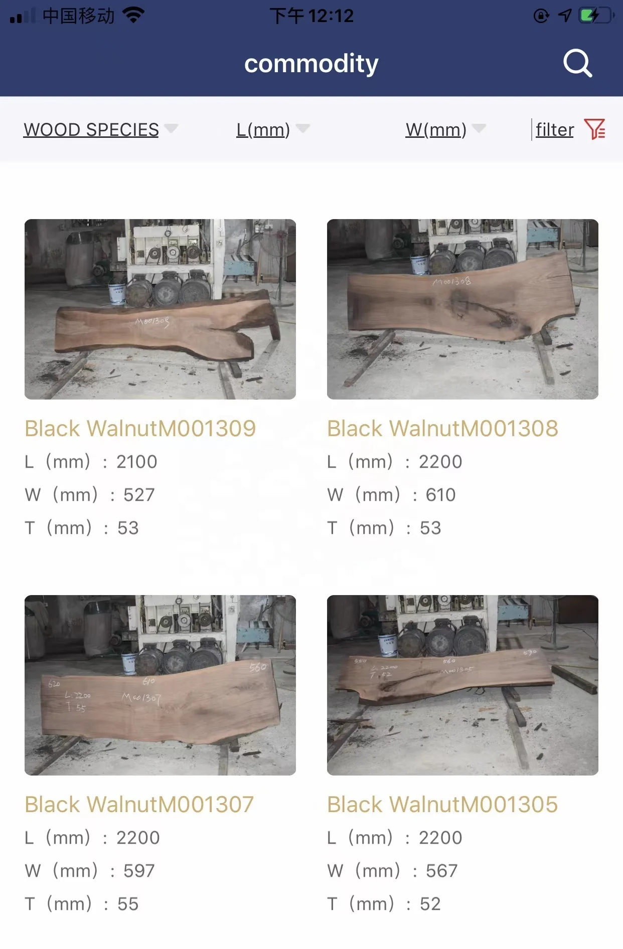 Black walnut butcher block counter top solid wood dining table slab/live edge table (TOP) length from 2.5 feet to 16.5 feet