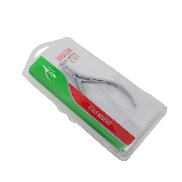 NGHIA Professional Stainless Steel Ultra Sharp Full Jaw C.121 Cutticle Spring Manicure Nipper For Nails