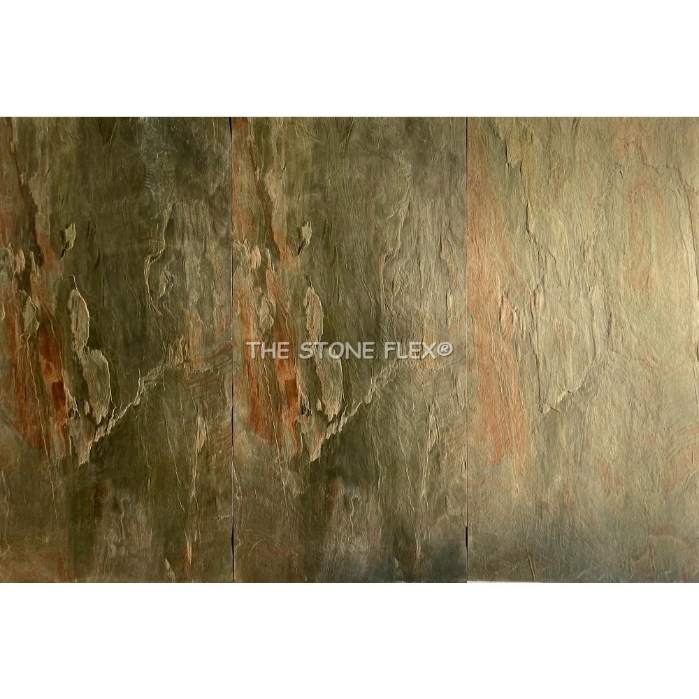 Natural 2MM Interior Ultra Thin Smooth Flexible Multi Pink Natural Stone Veneer Sheet For Home Decor