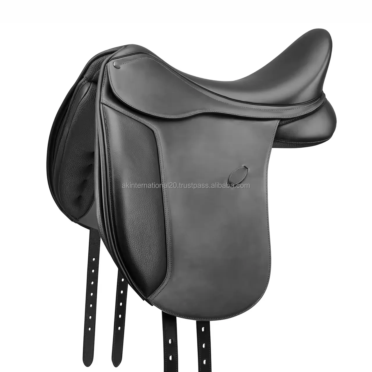 Top Trending Professional Custom Black Brown Western Style Horse Saddle Genuine Leather Custom English Saddle