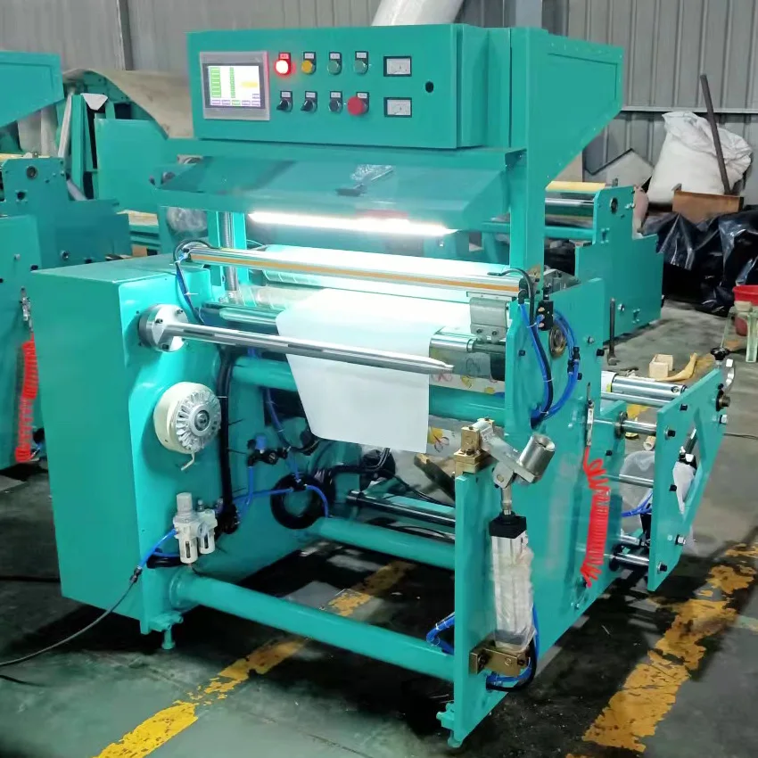 Automatic High Speed Paper Slitter Rewinder Roll Rewinding Machine For Paper Label Wall Sticker Plastic Films