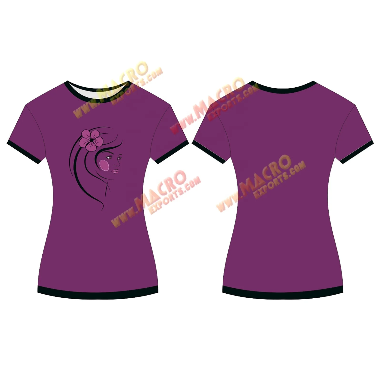 Women Summer Crew Neck Short Sleeve Blouse Solid T Shirt Casual Loose Tunic Tops Jersey Blank OEM Service Adults Plain Knitted