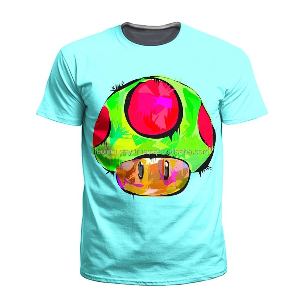 T Shirt For Sublimation Heat Transfer Printing | Oversized Sublimation Printing 3d Men T-Shirt / China T Shirts Sublimation