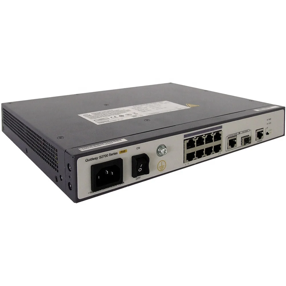 S2700 Series Enterprise Gigabit PoE Network Switch S2700-9TP-PWR-EI of ready sale
