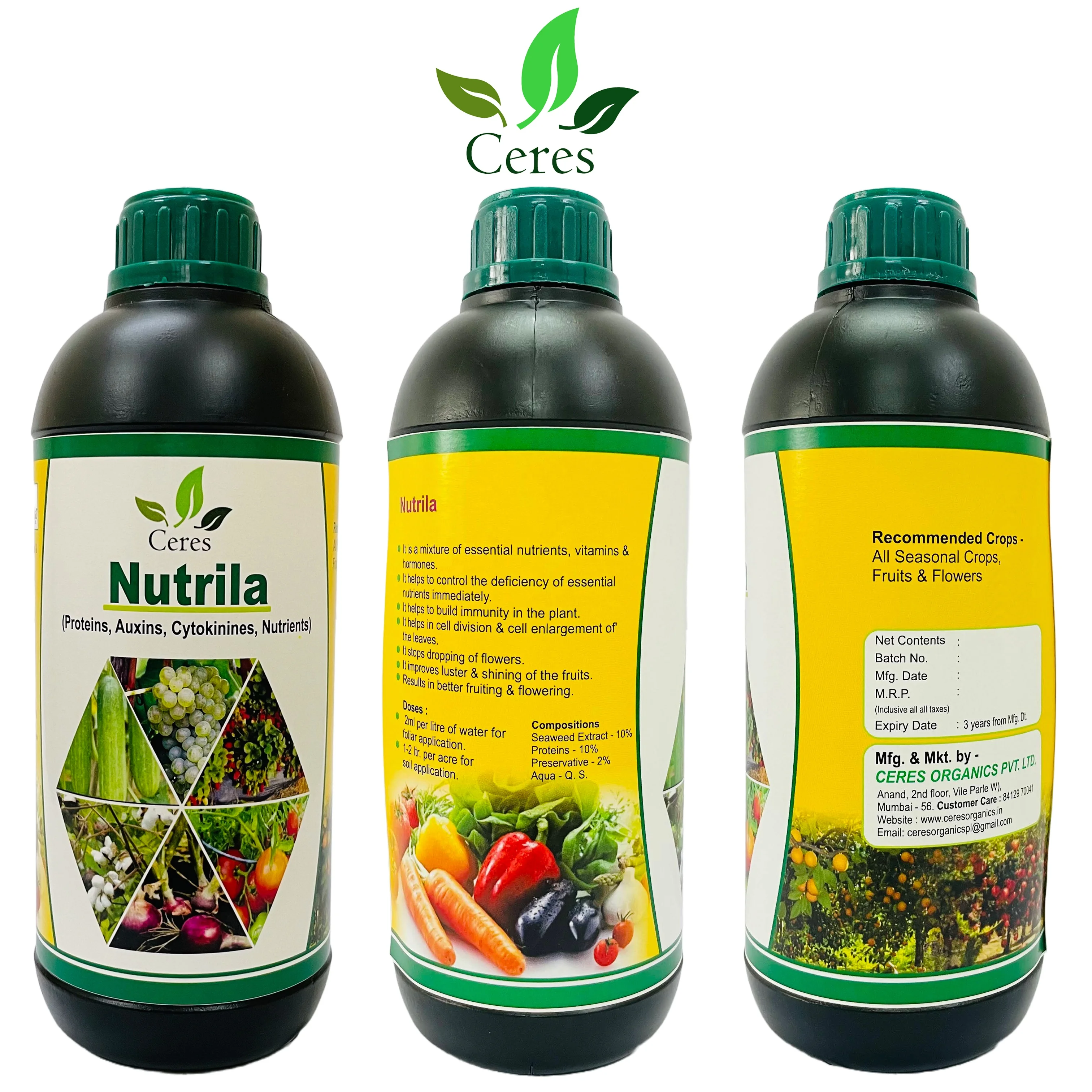 Most essential plant rooting nutrients & hydroponic plant nutrients NUTRILA hydroponics fertilisers