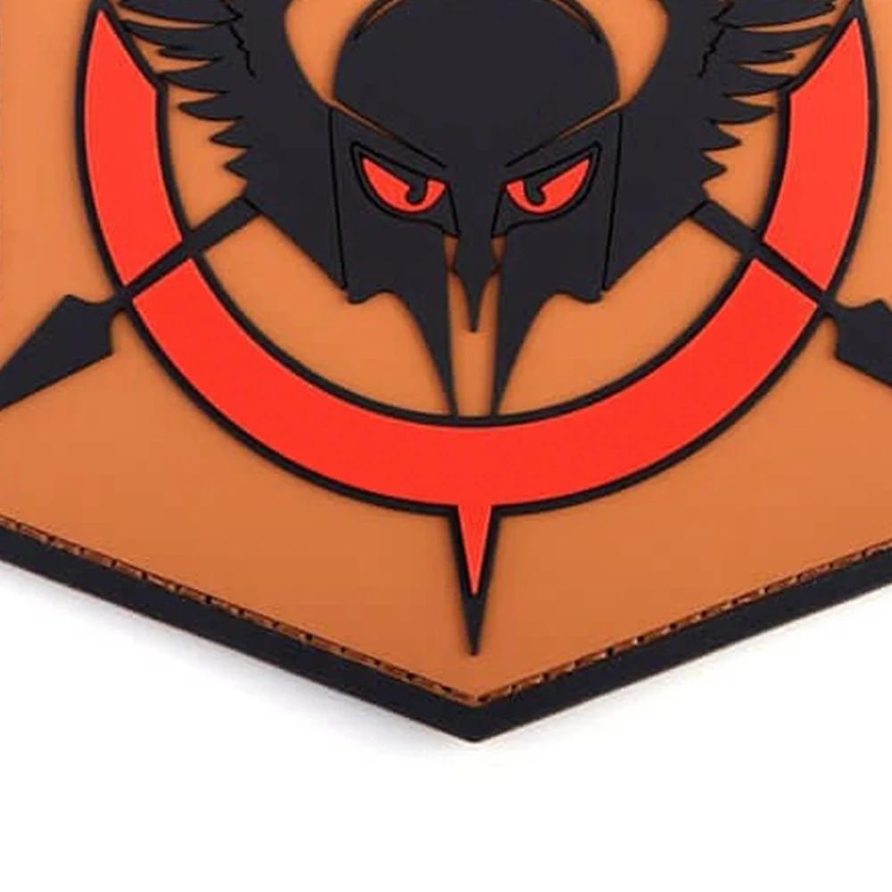 High quality patch beaded fitting clothing designer PVC patches