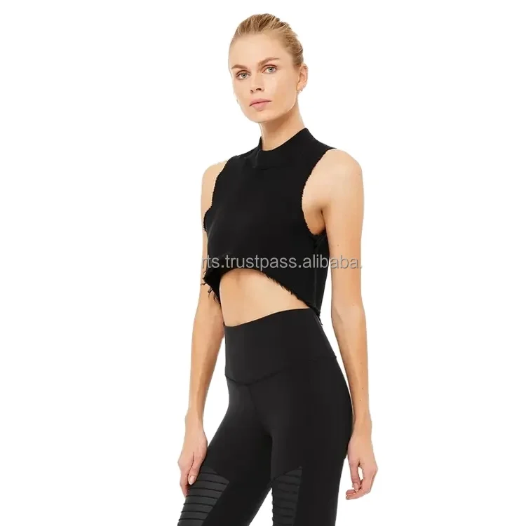 Женские укороченные топы из мягкого хлопка