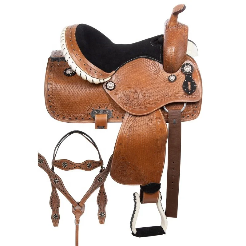 New Wholesale 2023 Material 100% Pure Leather Saddles For Horse Customized Design Color And Logo Comfortable Seat Saddles OEM