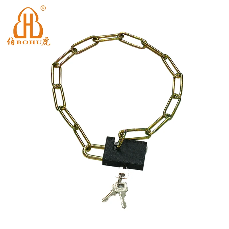 BOHU Bicycle Link Lock Motorbike Lock Outdoor Accessory Thickness Anti-theft Bicycle Link Lock