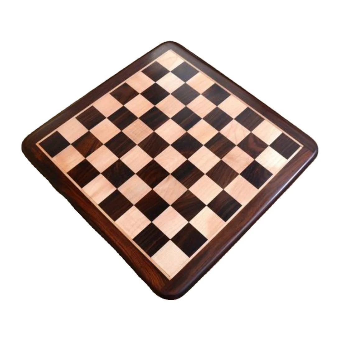 Decorative Wooden Chess Board With Drawer For Chess Piece Easy Portable Best Selling Eco Friendly Chess Game For Indoor Play
