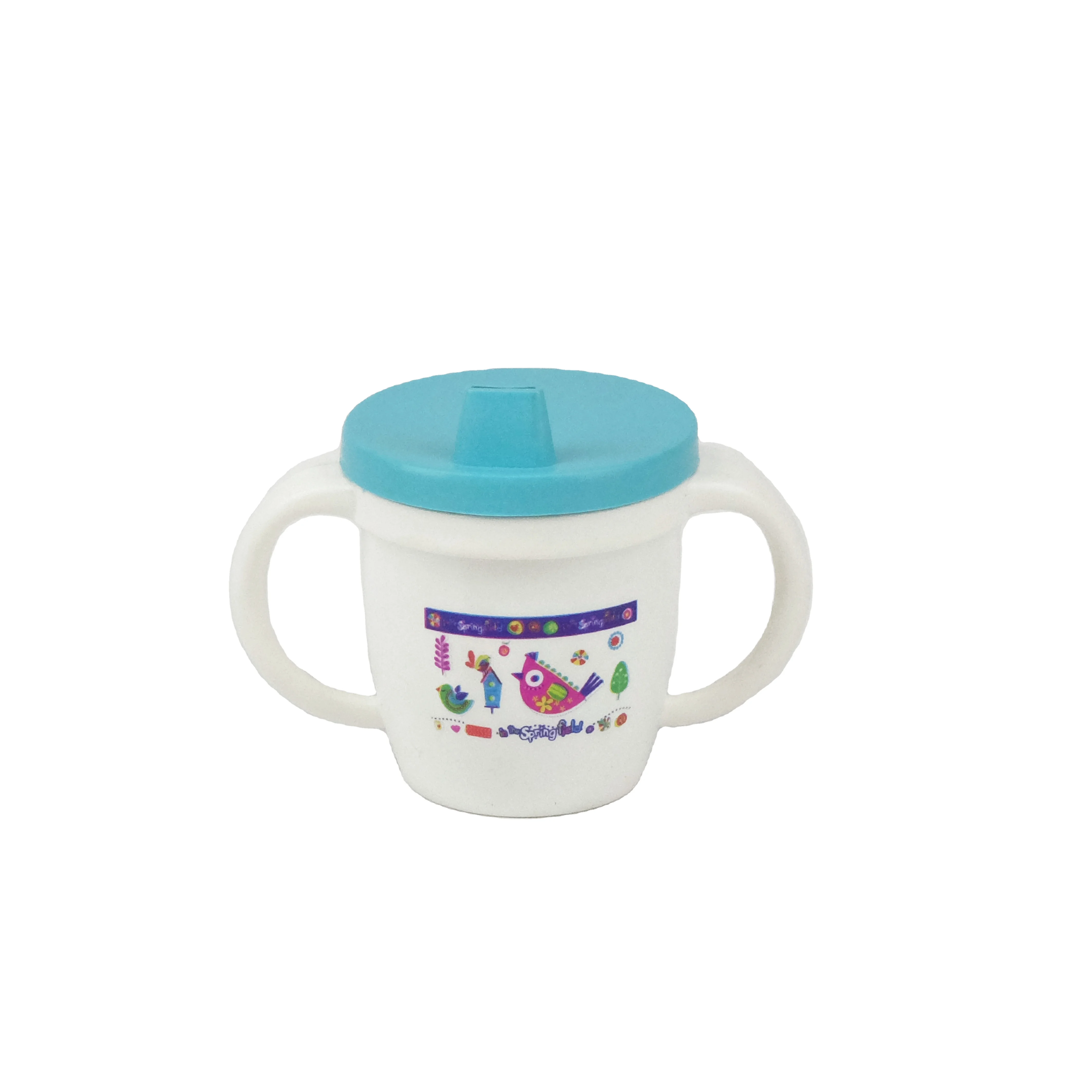Feeding cup baby two handles with pp lid feeding baby set PIONEER Thailand manufacturer exporter high quality product