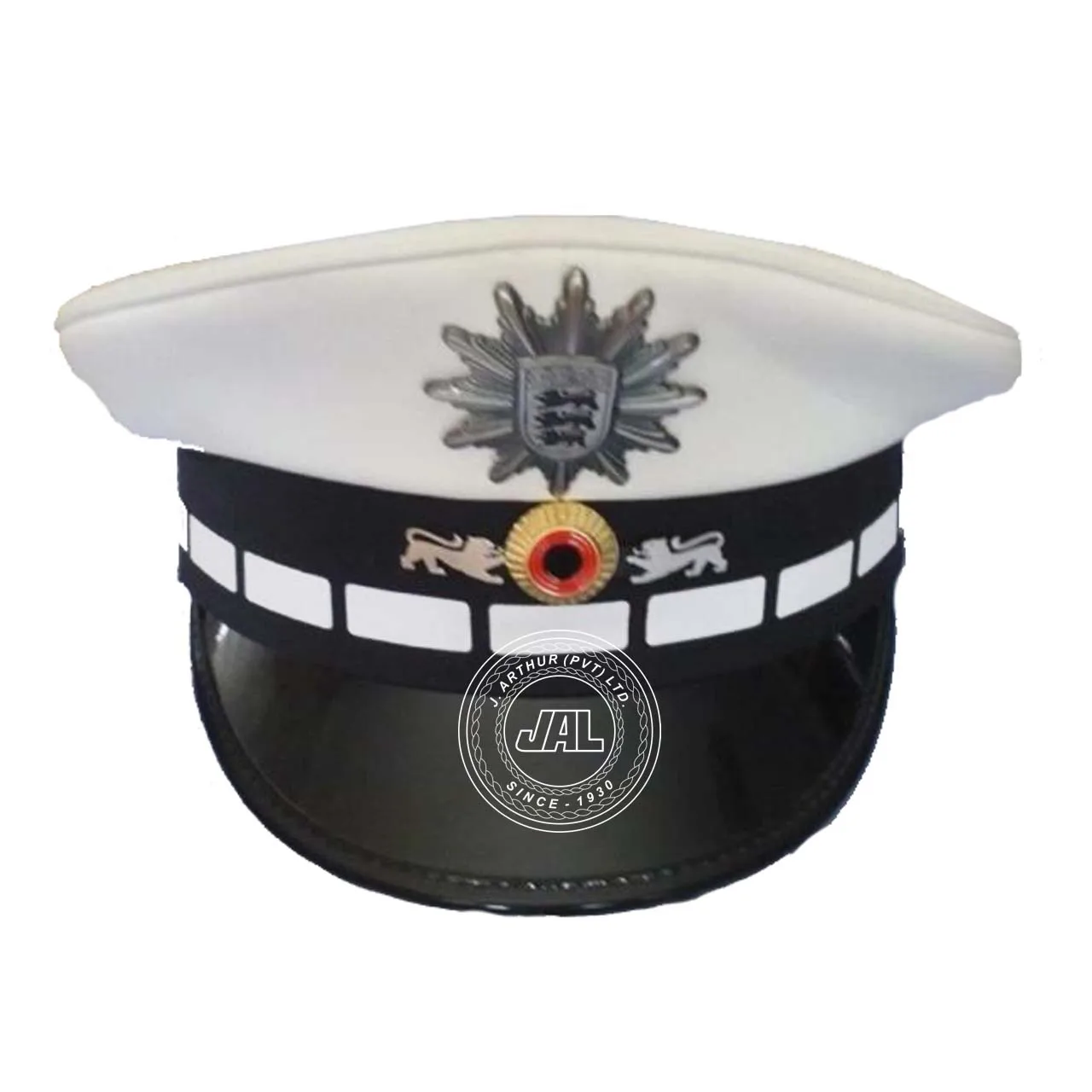 Customized Ceremonial Parade Peak hat Officer Peak Hat Premium Quality Embroidered Peaks With Your Own Logo