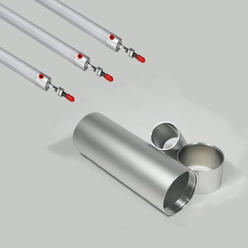 2022 new design airtac dnc sc  alloy pneumatic Cylinder Kit aluminum square tube SDA cylinder round for  factory