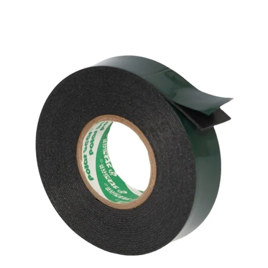 Heavy Duty heat resistant black foam  double sided adhesive tape PE/EVA  foam tape
