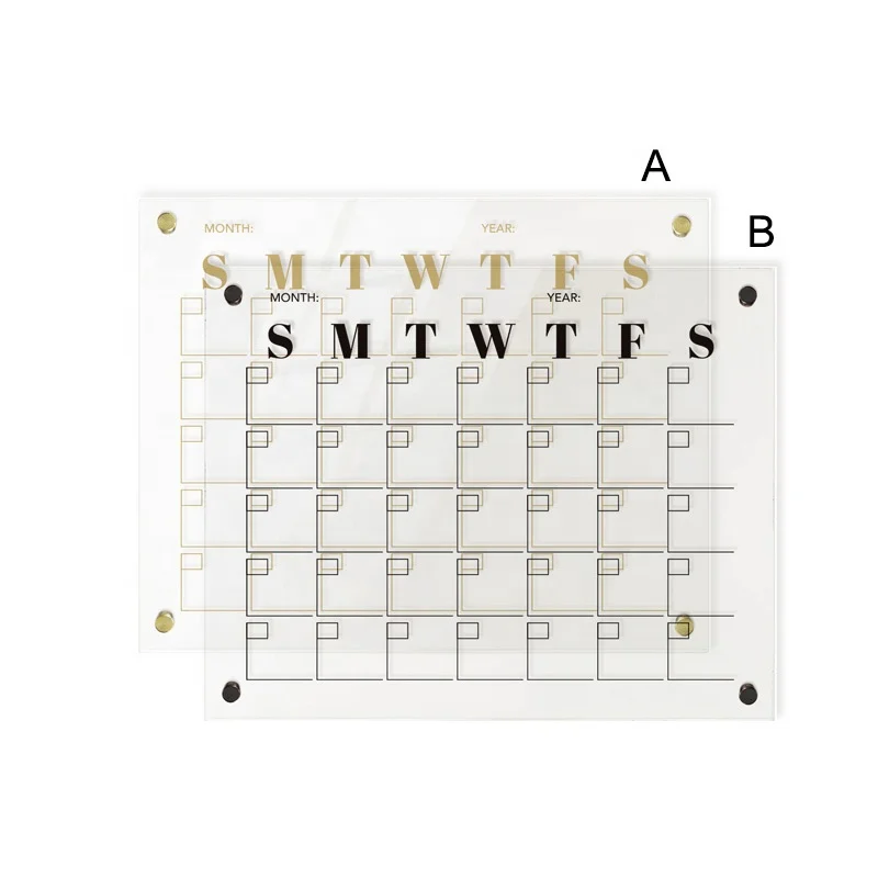 Лидер продаж на Amazon домашний декор акриловая доска для сухих стираний настенный художественный планировщик сообщений домашние аксессуары