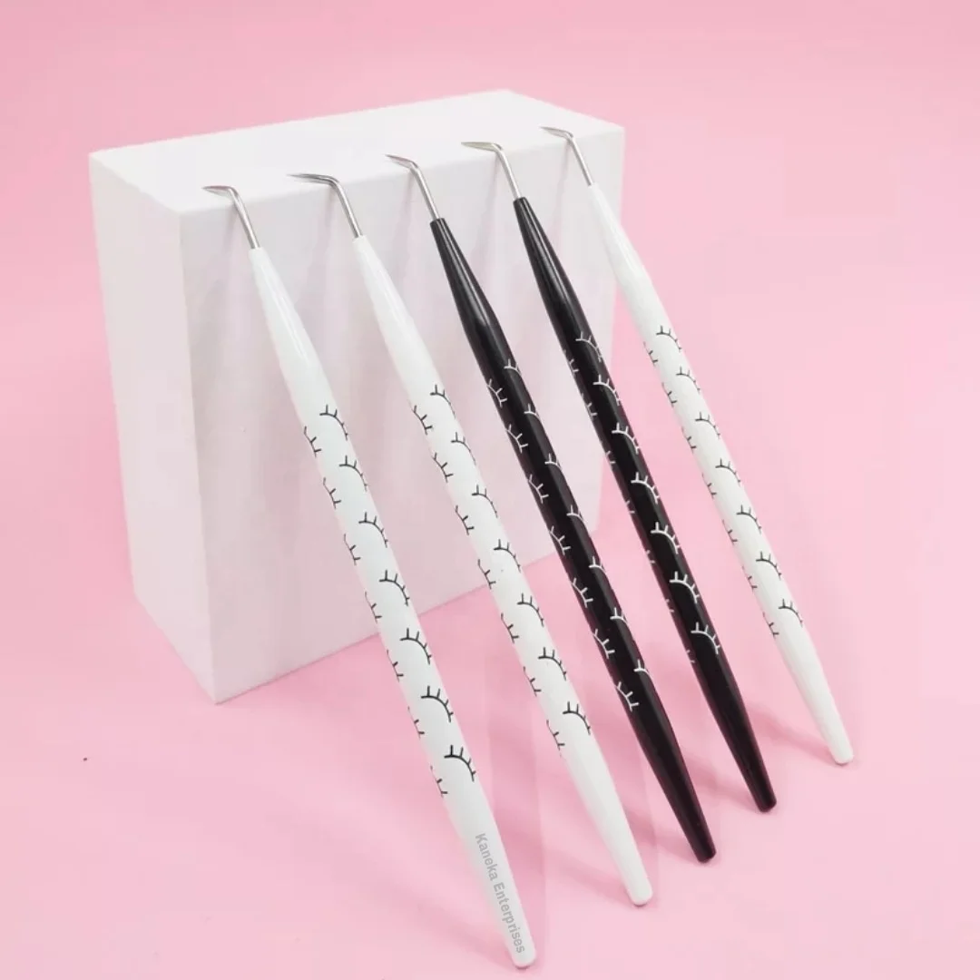 Eyelash Volume Eye Lash Lashes Lifting Lifter Perm Perming Separating Tools with black color lash print  coated